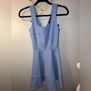 Lulus Home Before Daylight Periwinkle Dress